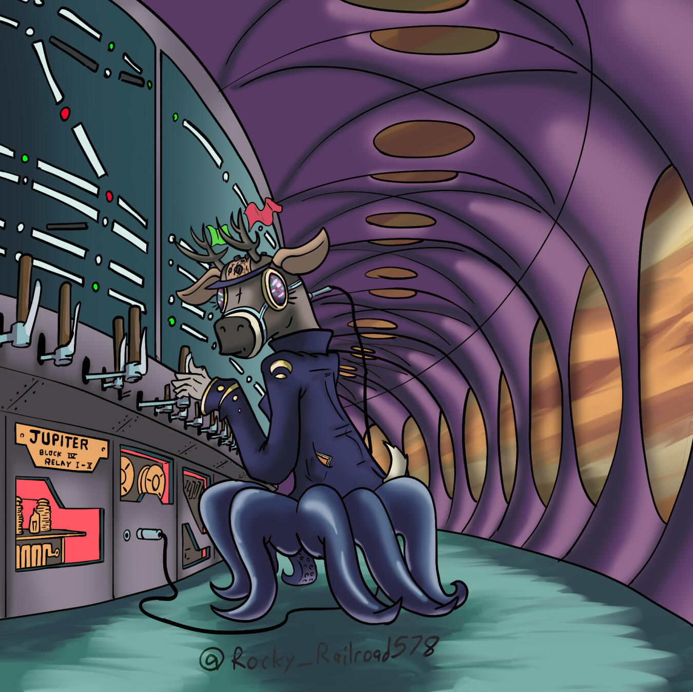 Ms. Squidge at Jupiter Interlocking