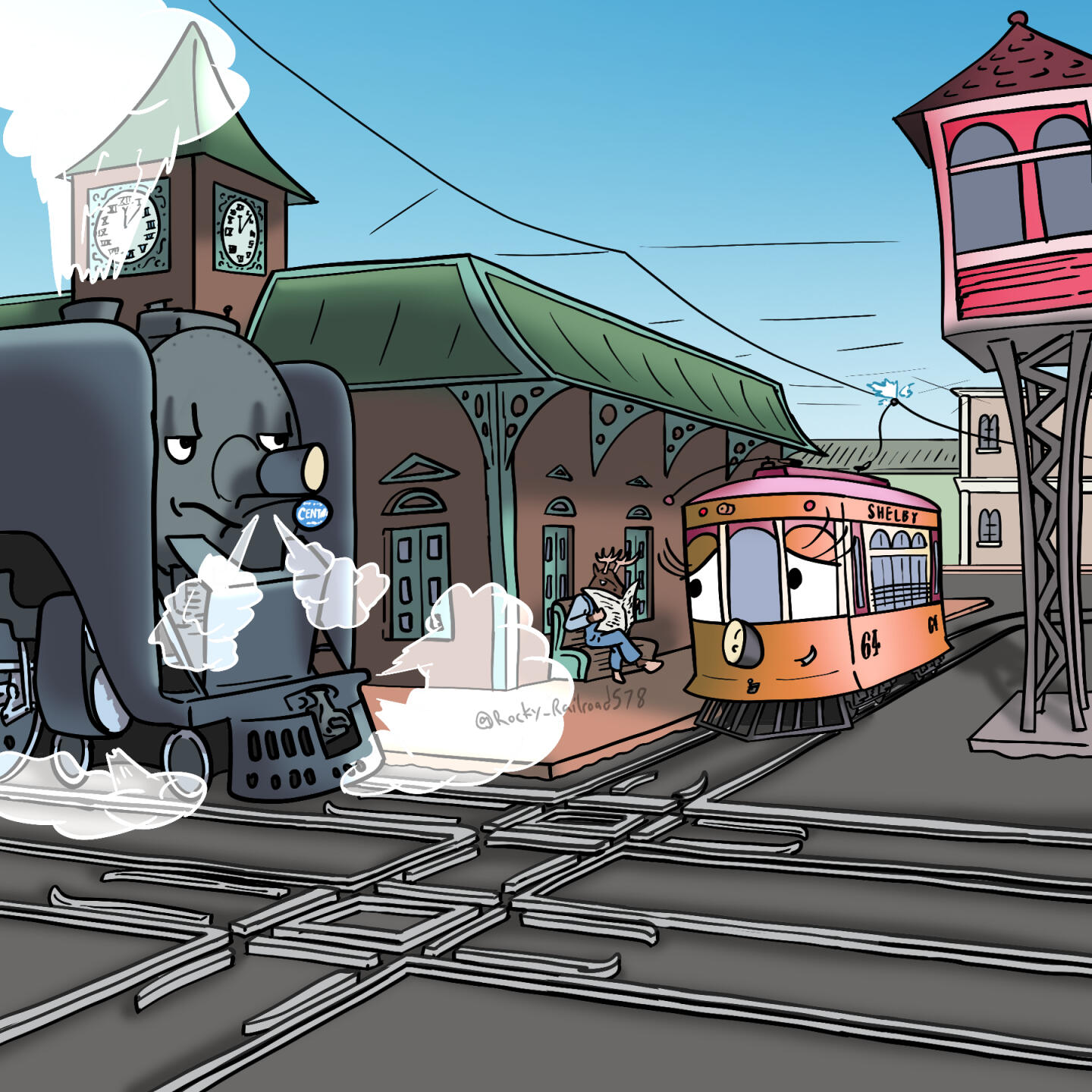 Shelby Meets The Mohawk