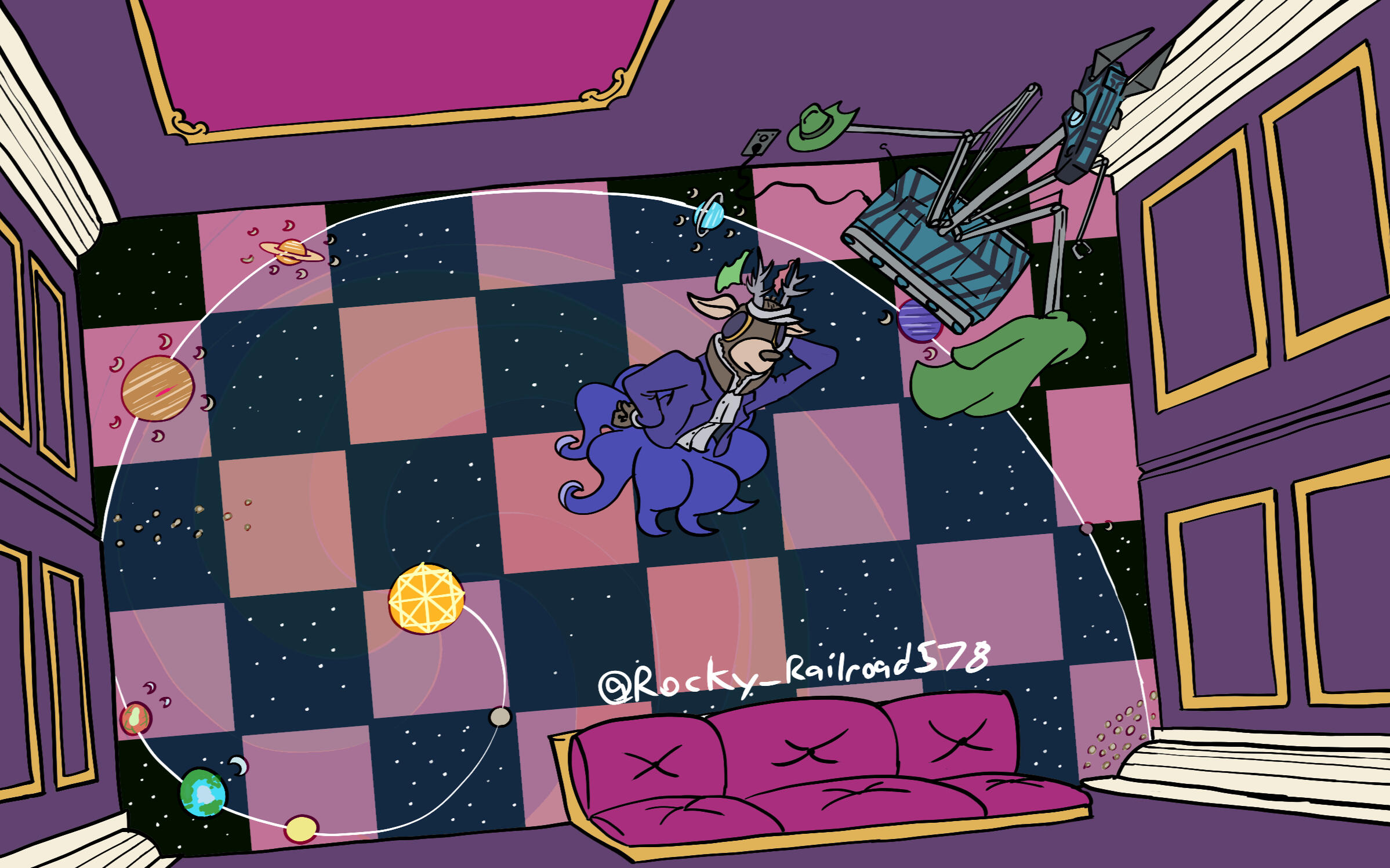 Waiting Room over Venus